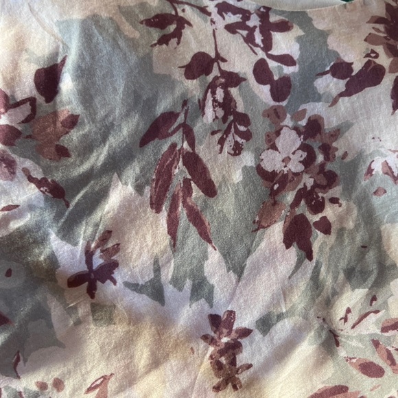 Coldwater Creek Cotton & Silk Floral Print Dress - Picture 4 of 9